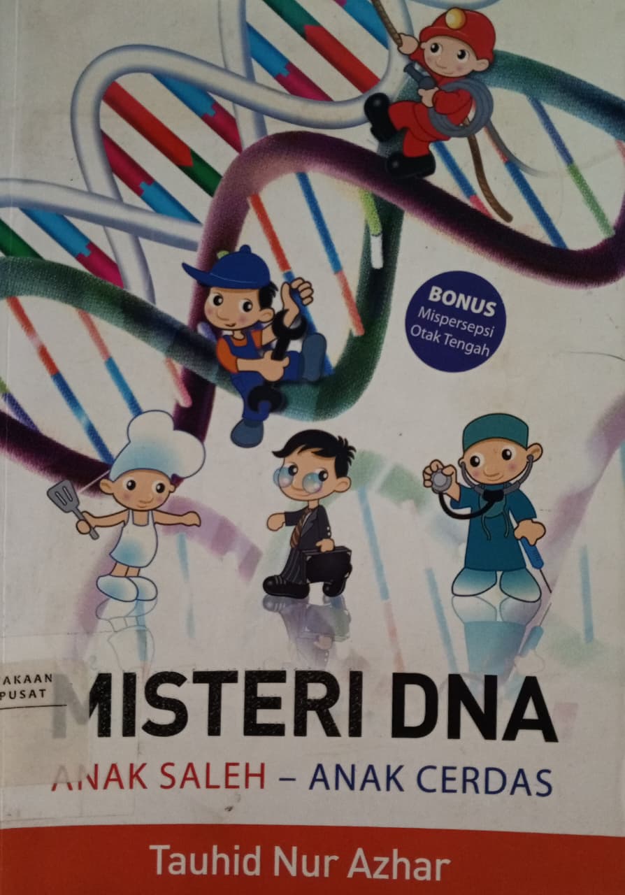 Cover Misteri dna anak saleh - anak cerdas   Tauhid Nur Azhar