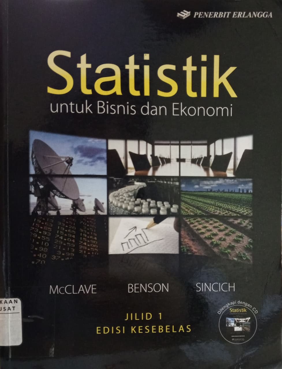 Cover Statistik untuk bisnis dan ekonomi James T. McClave; P. George Bendon; Terry Sincich