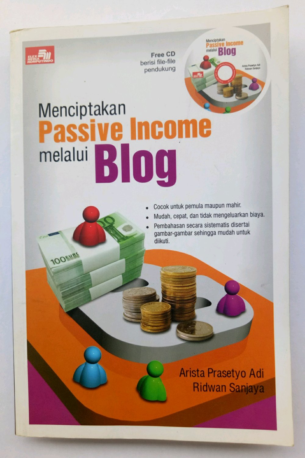 Cover Menciptakan passive income melalui Blog - Arista Prasetyo Adi, Ridwan Sanjaya