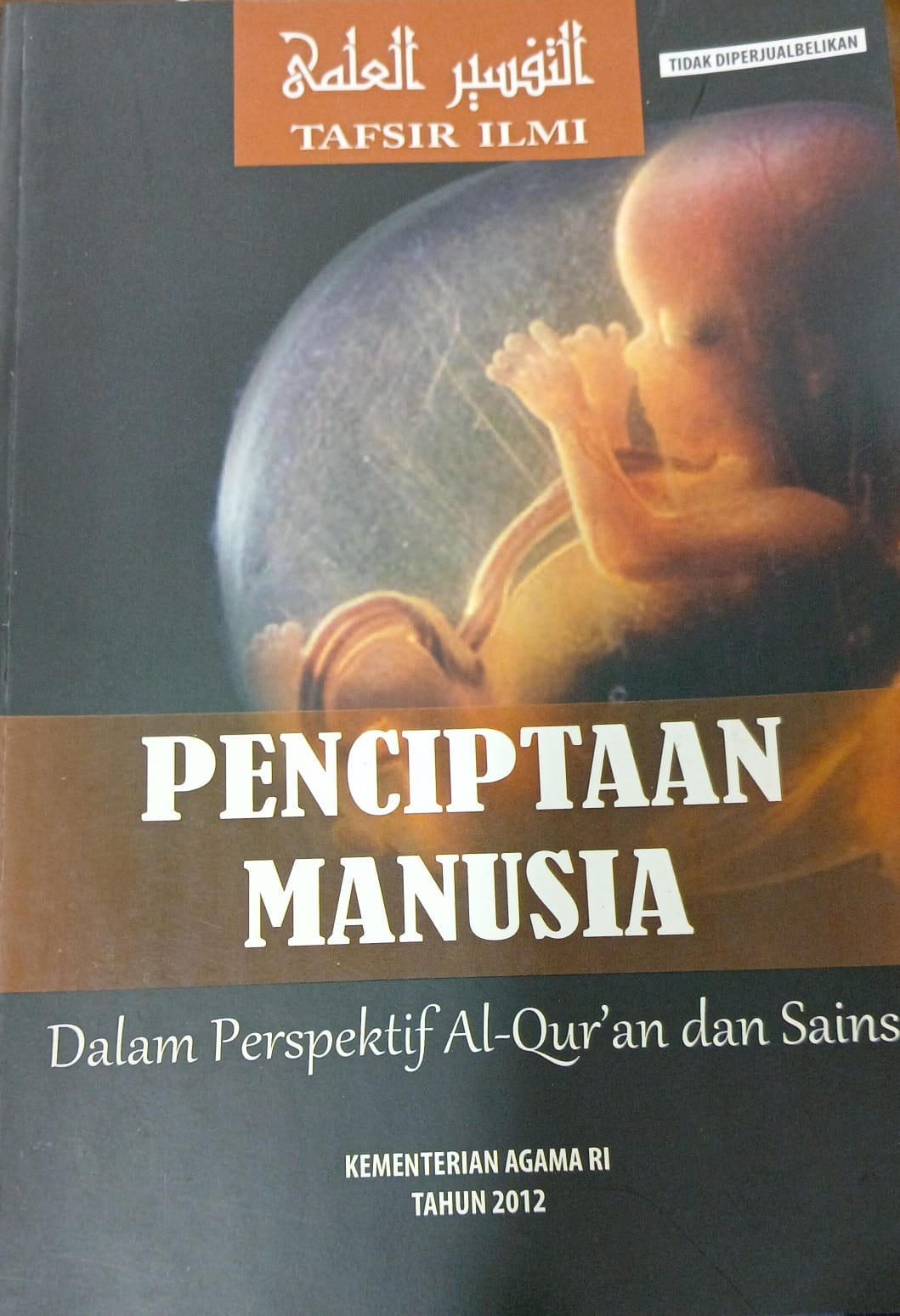 Cover Penciptaan Manusia Dalam perspektifAl-Quran dan Sains Kementrian Agama