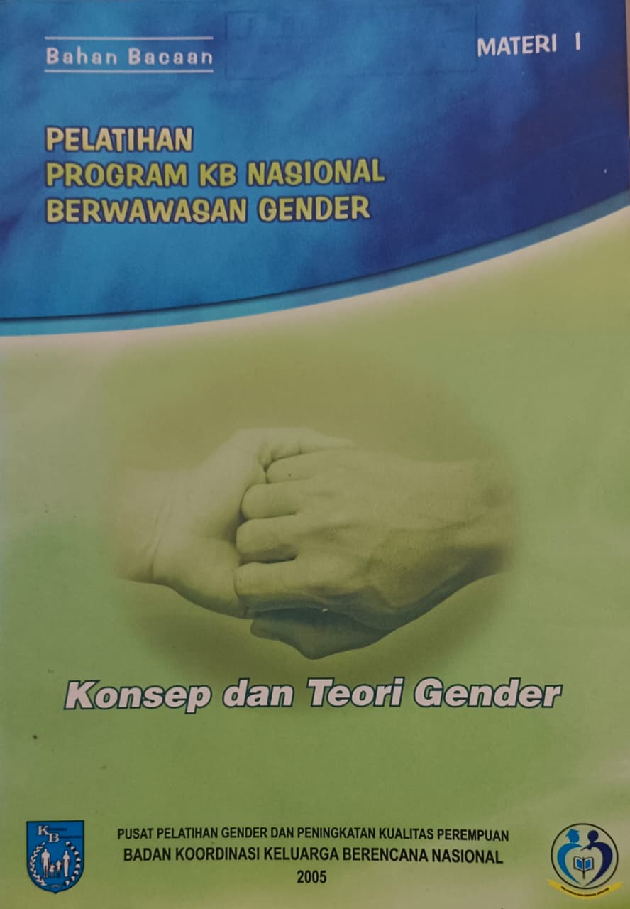 Cover Pelatihan program KB berwawasan gender Konsep dan Teori Gender BKKBN