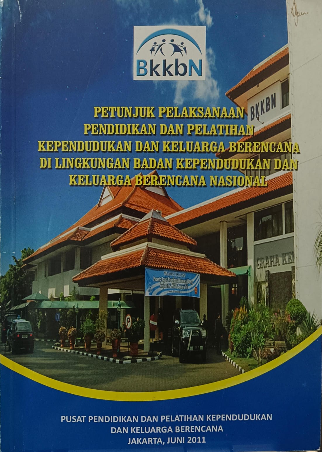 Cover Petunjuk pelaksanaan pendidikan dan pelatihan kependudukan dan keluarga berencana di lingkungan Badan Kependudukan dan Keluarga Berencana - Pusat Pendidikan dan Pelatihan Kependudukan dan KB