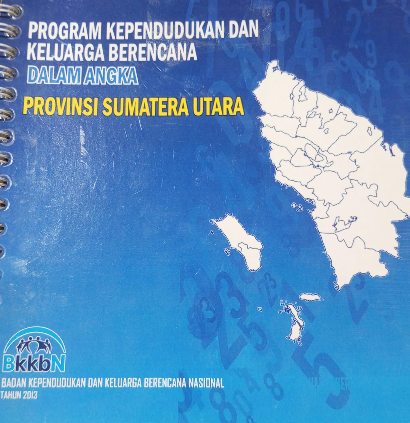 Cover Program kependudukan dan Keluarga Berencana dalam angka Provinsi Sumatera Utara BKKBN