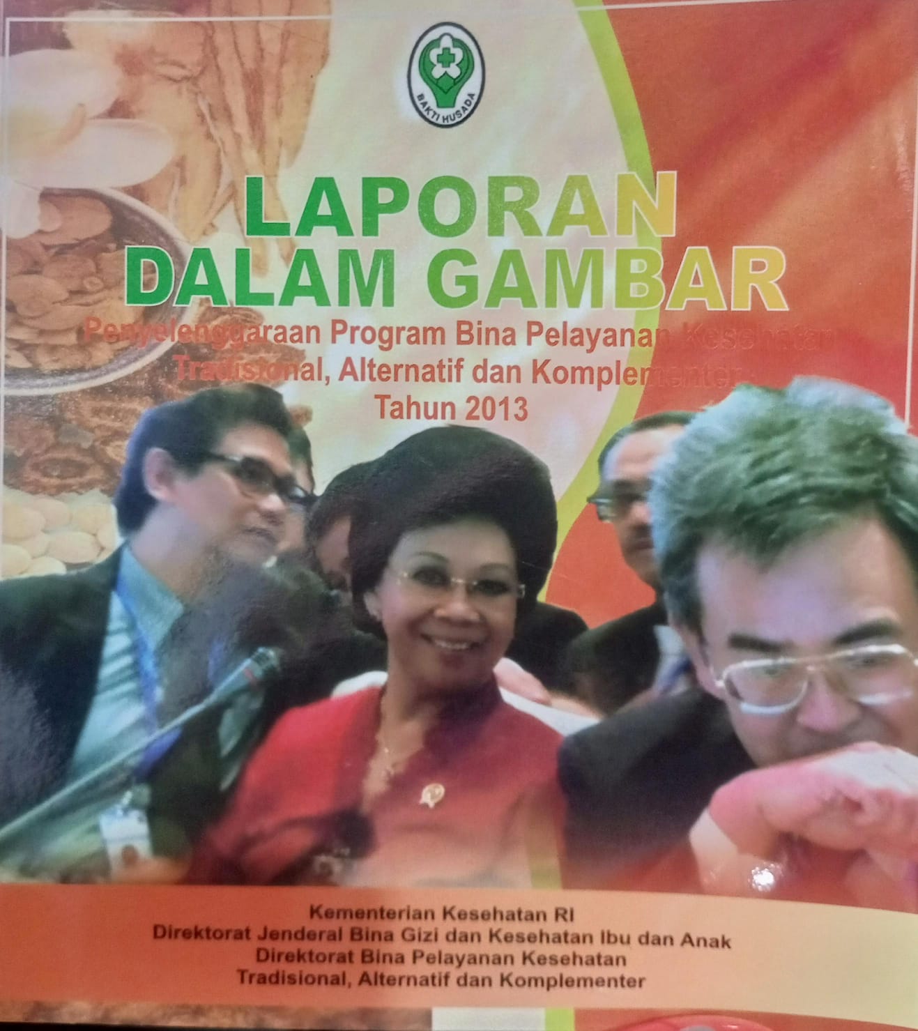 Cover Laporan dalam gambar Penyelenggaraan Program Bina Pelayanan Tradisional, Alternatif dan Komplementer tahun 2023  - Kementerian Kesehatan republik Indonesia