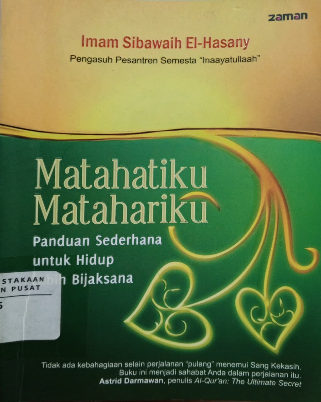 Cover Matahatiku matahariku   Imam Sibawaih El-Hasany