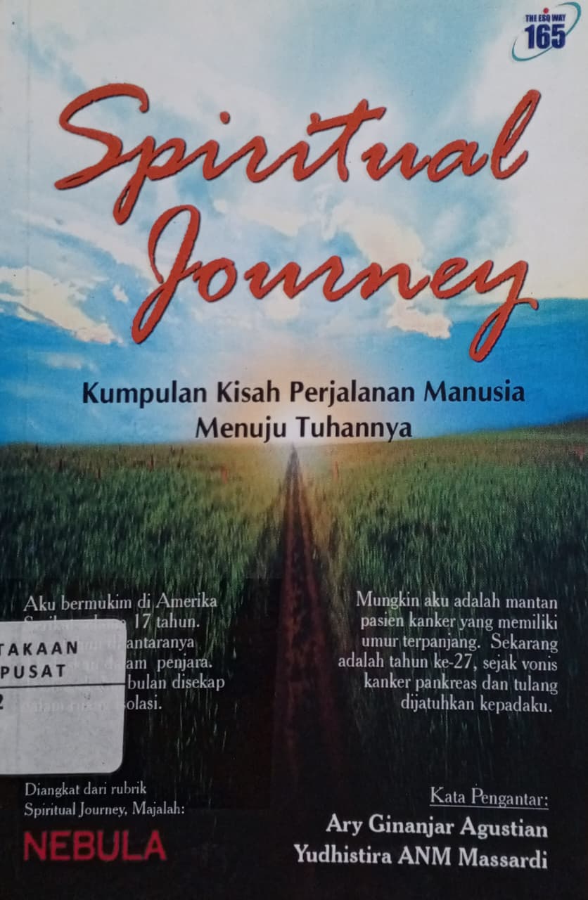 Cover Spiritual journey : kumpulan kisah manusia menemui tuhannya Kartika Trimarti (editor); Ida S. Widayanti (editor)