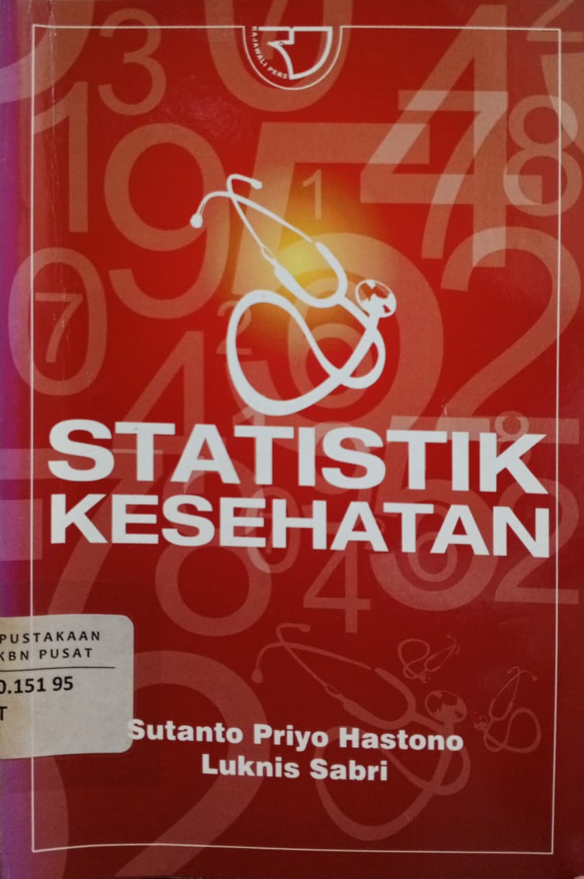 Cover Statistik kesehatan   Sutanto Priyo Hastono; Luknis Sabri