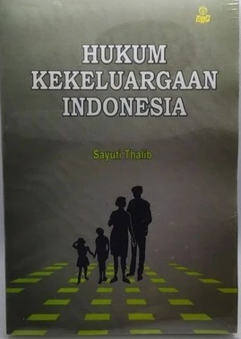 Cover Hukum Kekeluargaan Indonesia - Sayuti Thalib