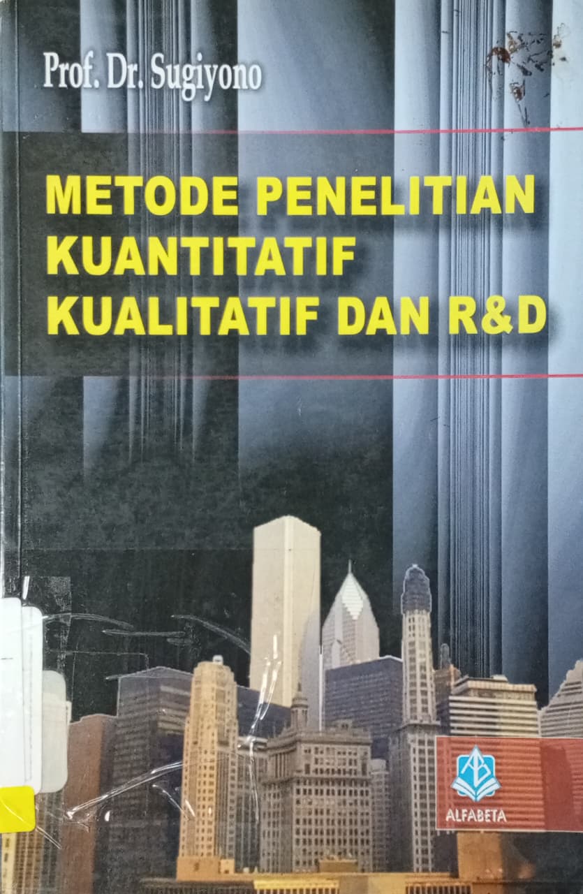 Cover Metode Penelitian Kuantitatif Kualitatif dan R & D / Sugiyono