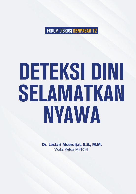 Cover Deteksi Dini Selamatkan Nyawa - Lestari Moerdijat