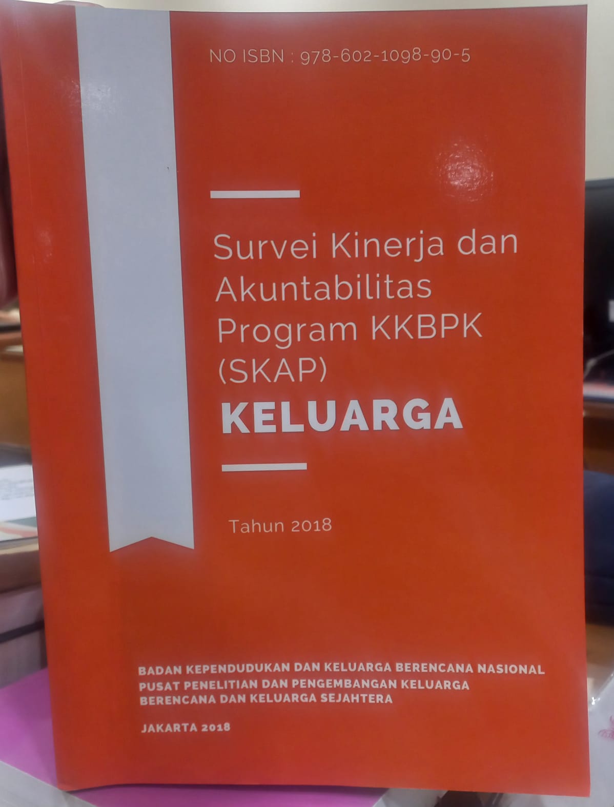 Cover Survei Kinerja dan Akuntabilitas Program KKBPK (SKAP) Keluarga - Badan Kependudukan dan Keluarga Berencana Nasional 