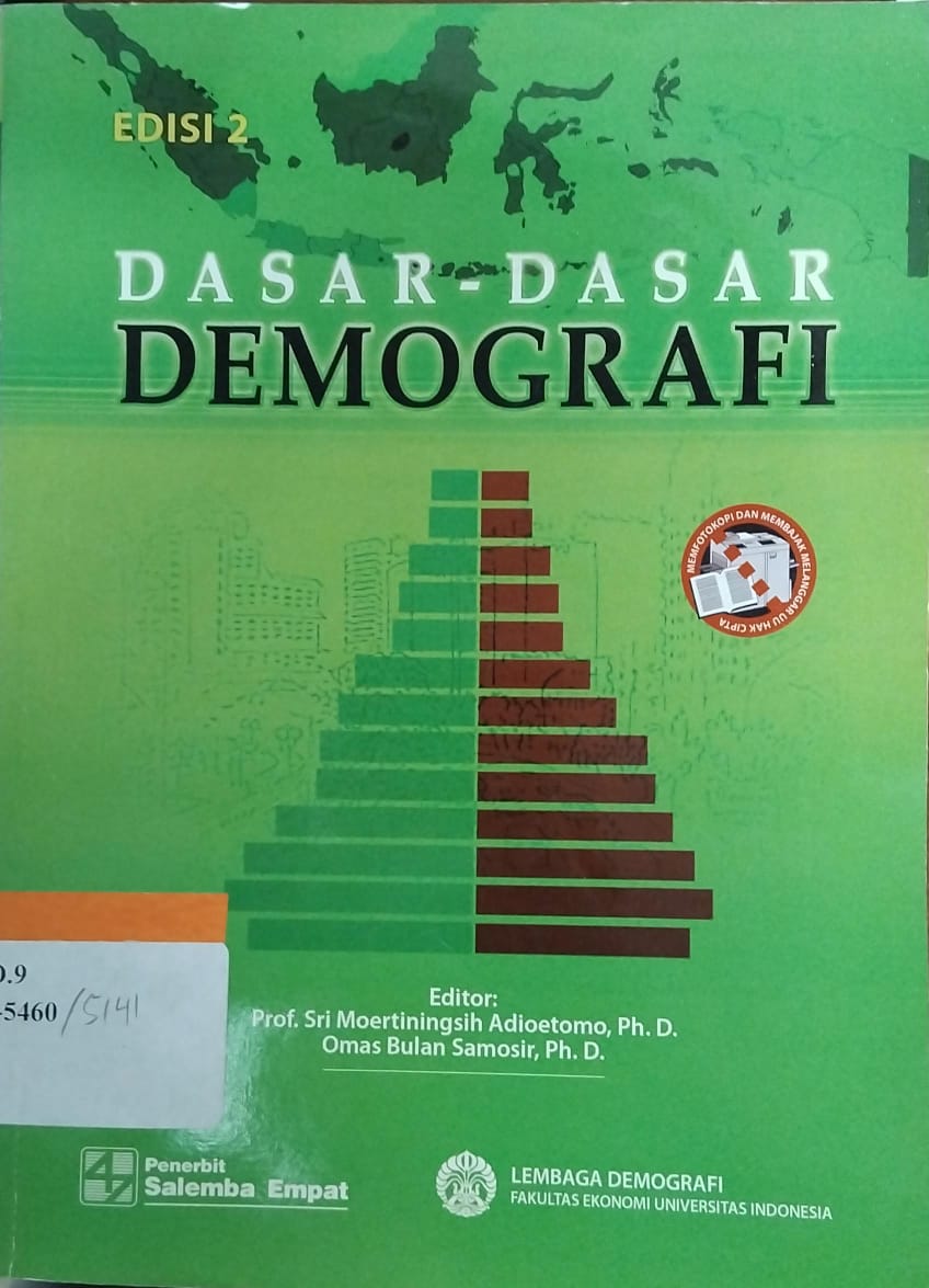 Cover Dasar-dasar Demografi  - Omas, Bulan Samosir,  Sri Moertiningsih Adioetomo (Editor)