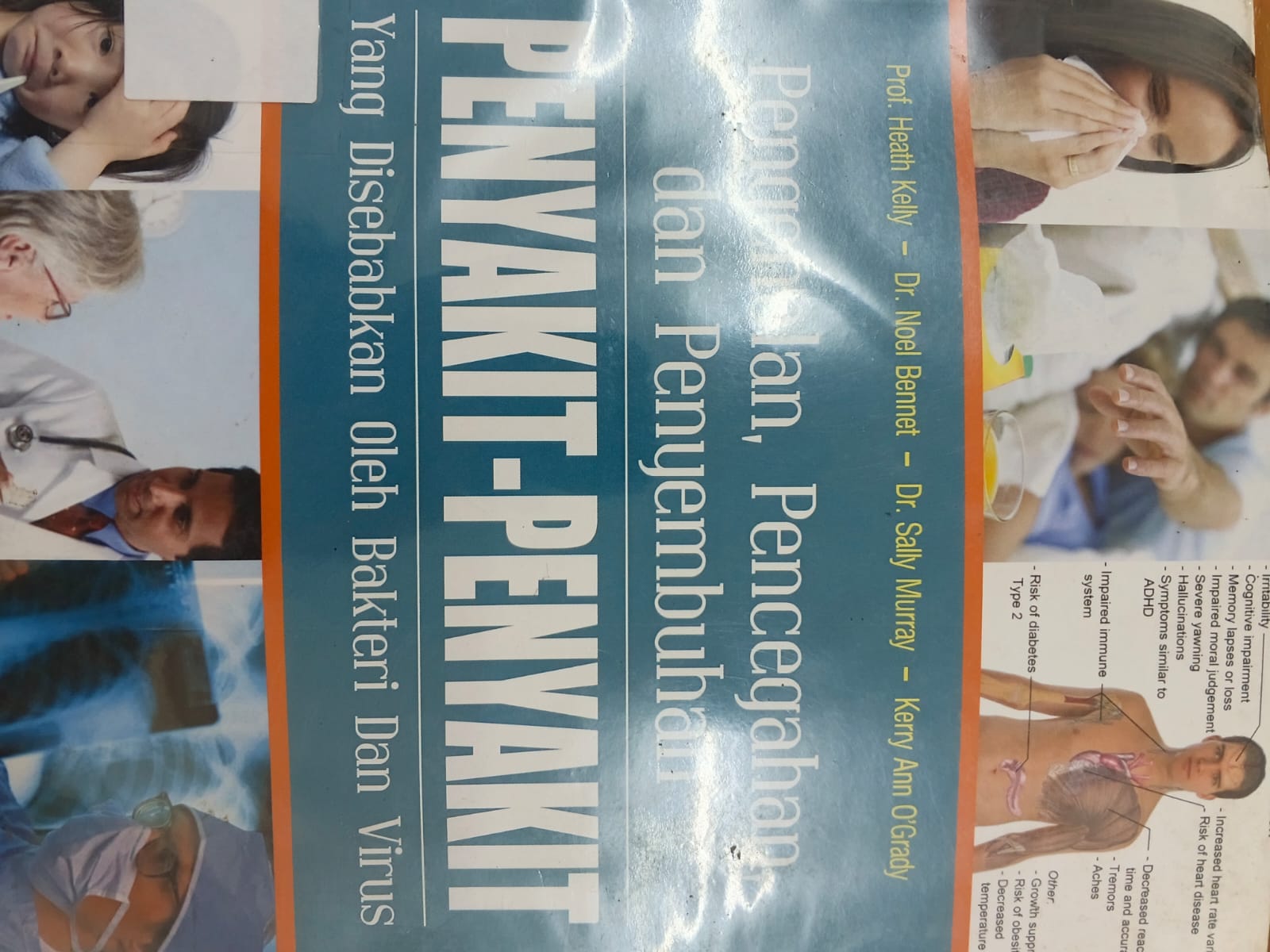Cover Pengenalan, Pencegahan dan Penyembuhan Penyakit-Penyakit yang Disebabkan oleh Bakteri dan Virus - Prof. Heath Kelly