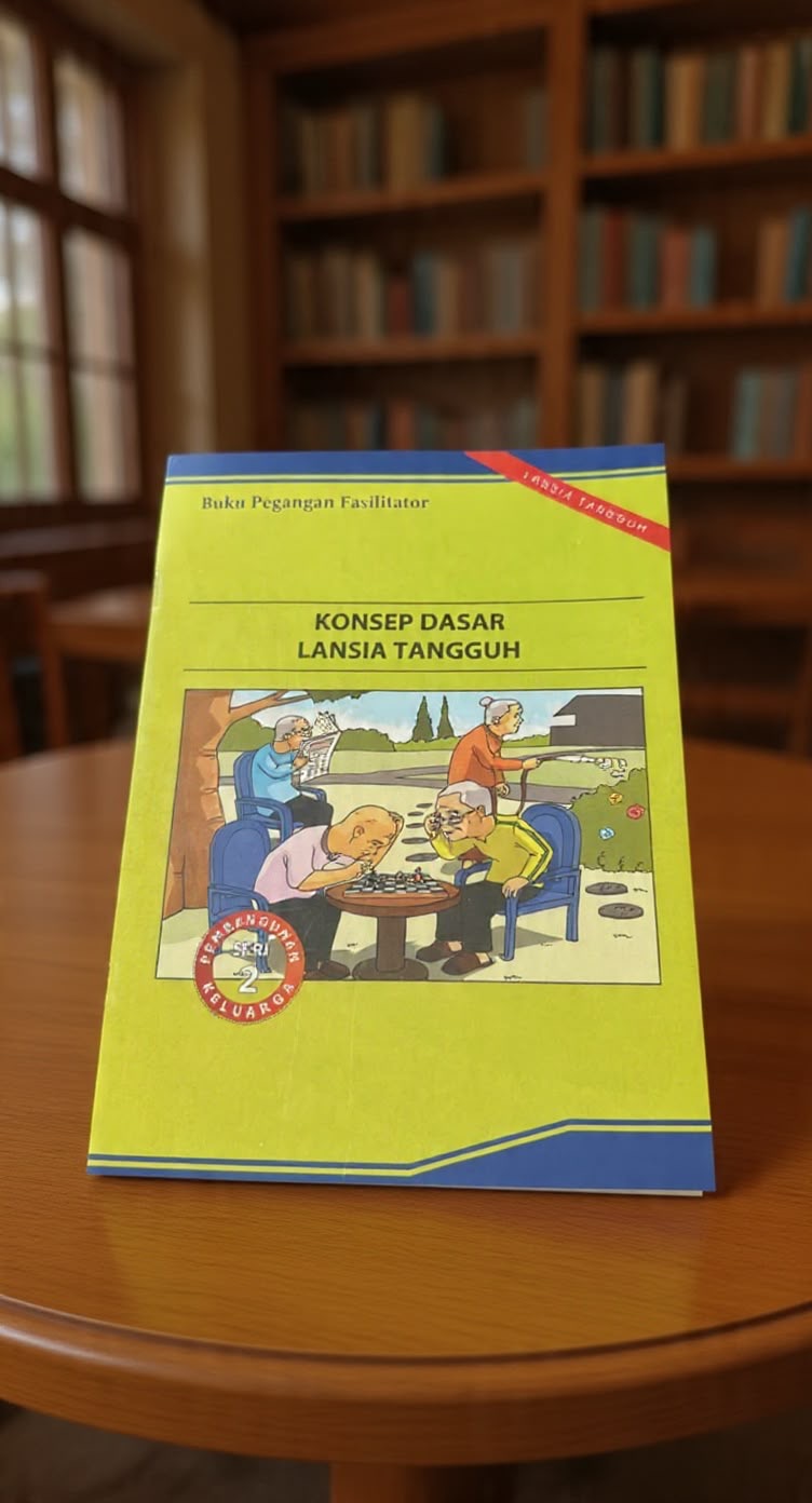 Cover Konsep Dasar Lansia Tangguh Buku Pegangan Fasilitator Lansia Tangguh Badan Kependudukan dan Keluarga Berencana Nasional