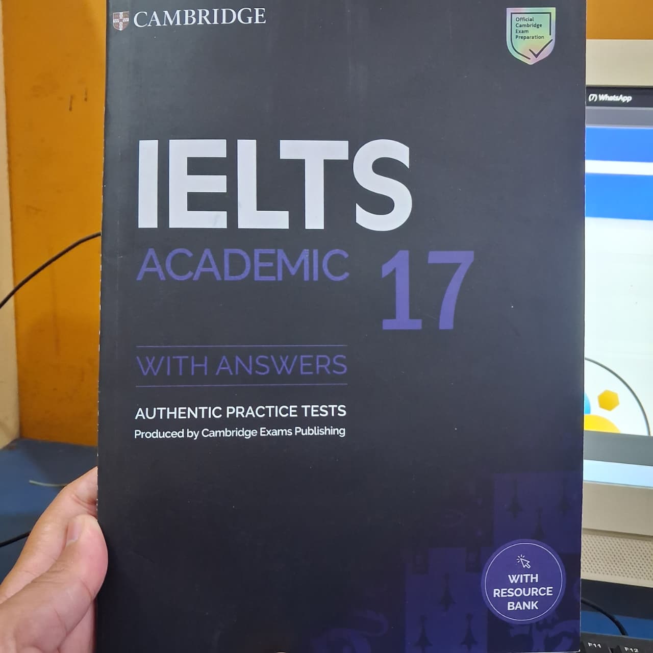 Cover IELTS ACADEMIC 17 WITH ANSWERS Authentic Practice Tests  Cambridge University Press & Assestment