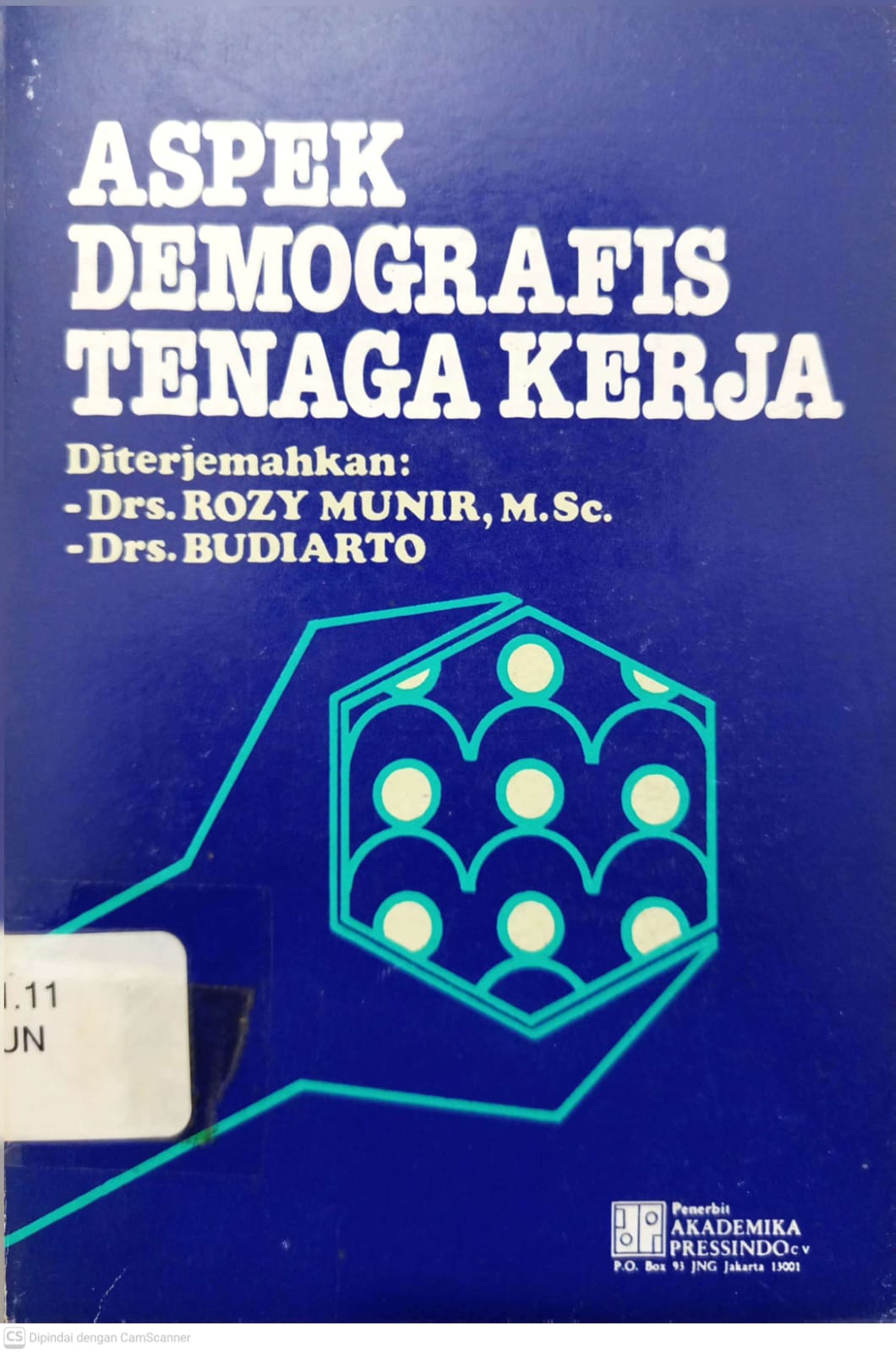 Cover ASPEK DEMOGRAFIS TENAGA KERJA - Rozy Munir, Budiarto
