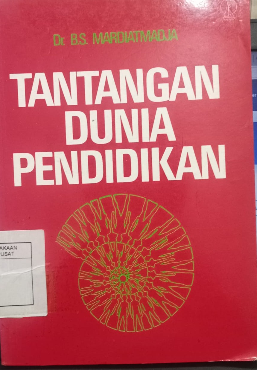 Cover Tantangan Dunia Pendidikan - BS. Mardiatmadja