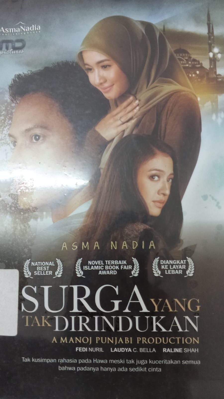 Cover Surga Yang Tak Dirindukan - Asma Nadia