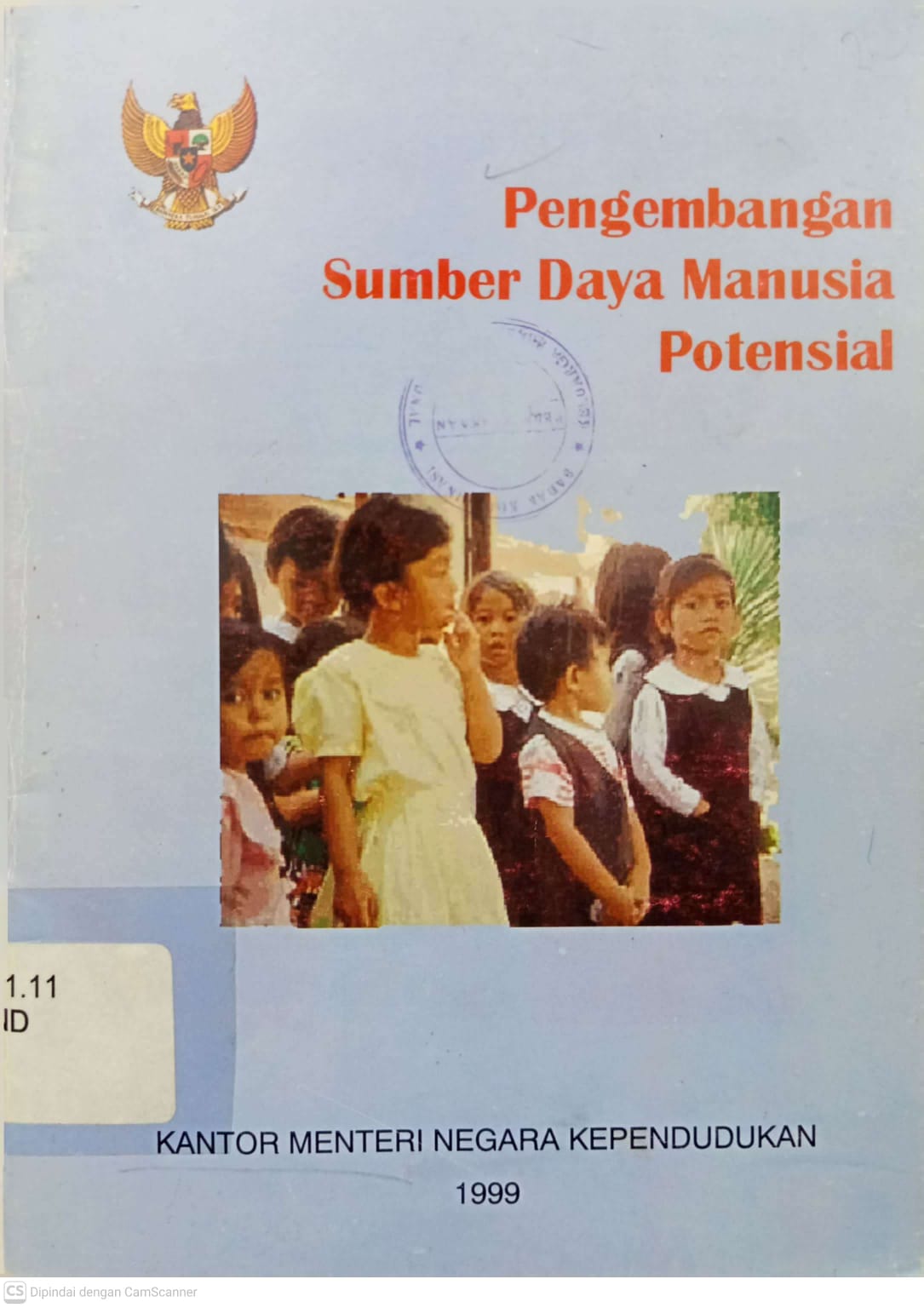 Cover Pengembangan Sumber Daya Manusia Potensial - BADAN KOORDINASI KELUARGA BERENCANA NASIONAL